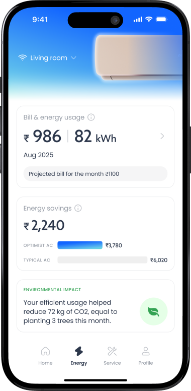 Live Energy
Tracking